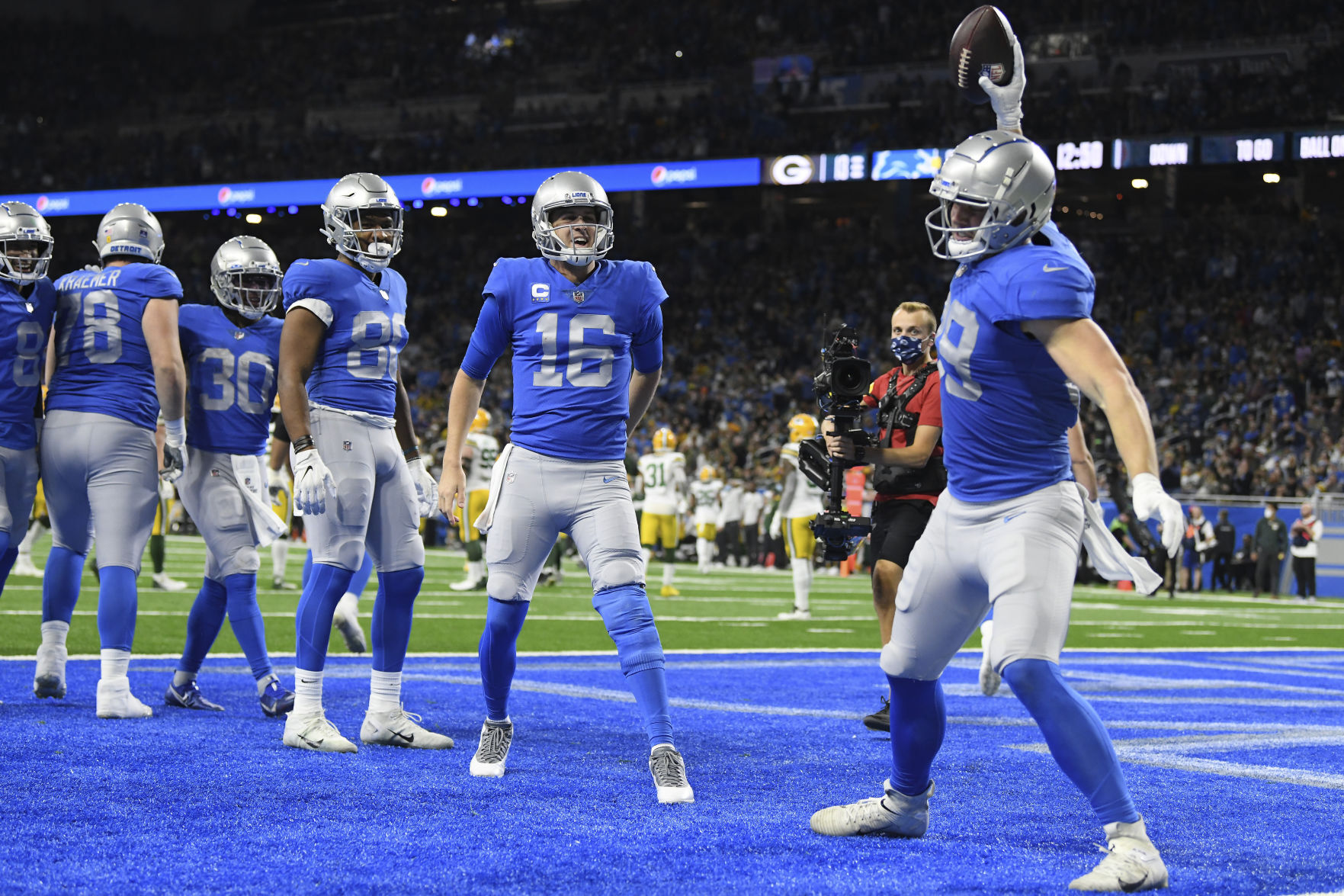 Packers Lions Football